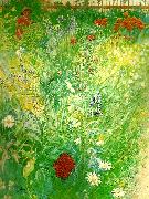 Carl Larsson blommor-sommarblommor oil painting on canvas